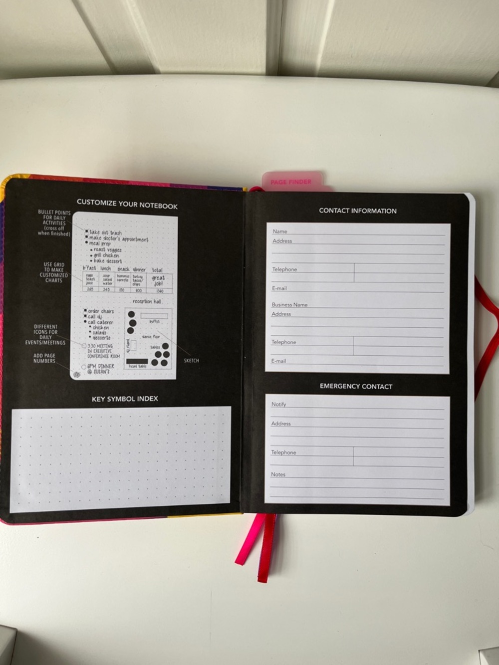 New Colorful Sunset Planner Markings by C.R. Gibson - Picture 3 of 5